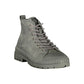 Gray Polyurethane Men Boot