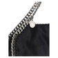 Black Polyester Handbag