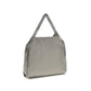 Gray Polyester Handbag