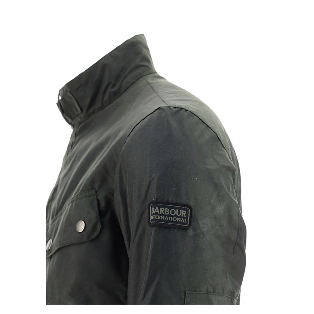 Bicolor Cotton Shell Jacket