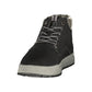 Nero Polyurethane Men's Sneaker