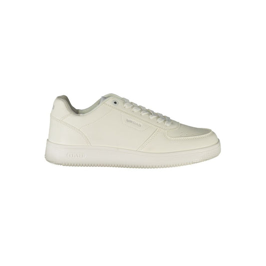 White Polyurethane Women's Sneaker