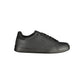 Black Polyurethane Men's Sneaker