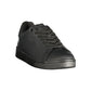 Black Polyurethane Men's Sneaker