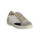 White Polyurethane Men's Sneaker