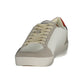 White Polyurethane Men's Sneaker