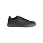 Black Polyurethane Men's Sneaker