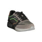 Black Polyurethane Mens Sneaker