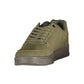 Green Polyurethane Mens Sneaker
