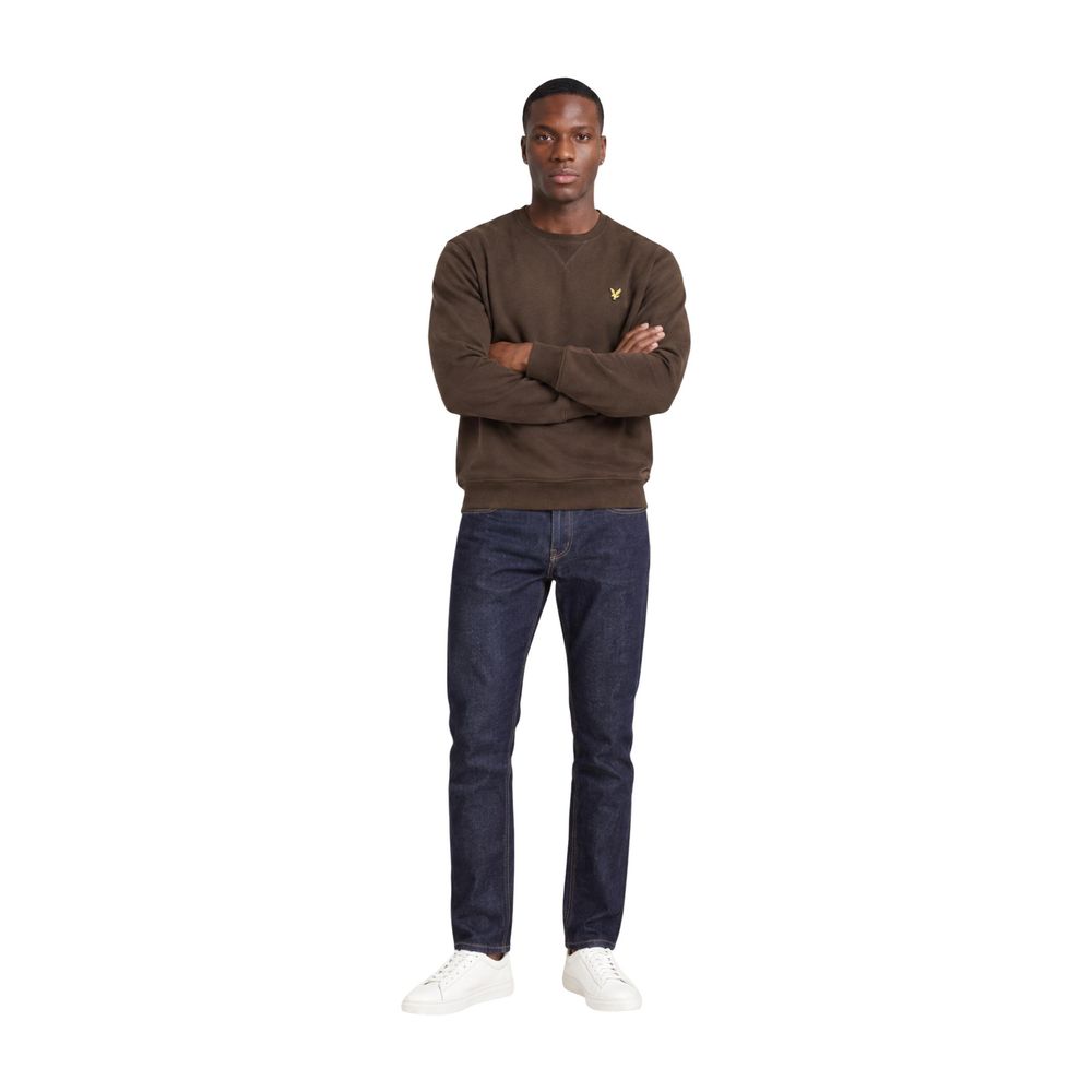 Brown Cotton Sweatshirt