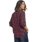 Bordeaux Viscose Blouse