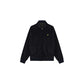 Blue Cotton Biker Jacket