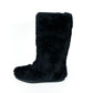 Black Rabbit Fur Women Shoe