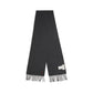 Gray Wool Oves Aries Foulard