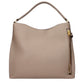 Beige Leather Handbag
