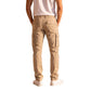 Beige Cotton Cargo Pants