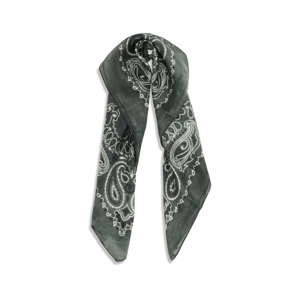Bicolor Silk Scarf