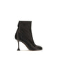Black Lamb Ovis Aries Ankle Boots