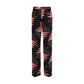 Multicolor Silk Casual Pants