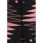 Multicolor Silk Casual Pants