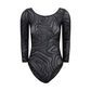 Black Polyamide Bodysuit