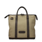Beige Fabric Handbag