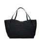 Black Raffia Shoulder Bag