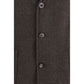 Brown Wool Oves Aries Full-Length Jacket