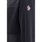 Black Polyester Sweatshirt