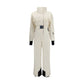 White Polyester Jumpsuit