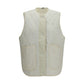 White Polyamide Sleeveless Jacket