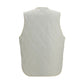 White Polyamide Sleeveless Jacket