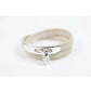 White Metal Keychain