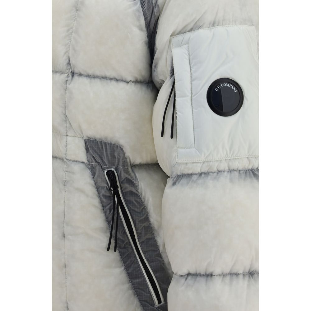 White Polyamide Shell Jacket