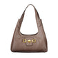 Brown Polyurethane Womens Bag