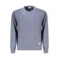 Blue Cotton Men's Sweatshirt