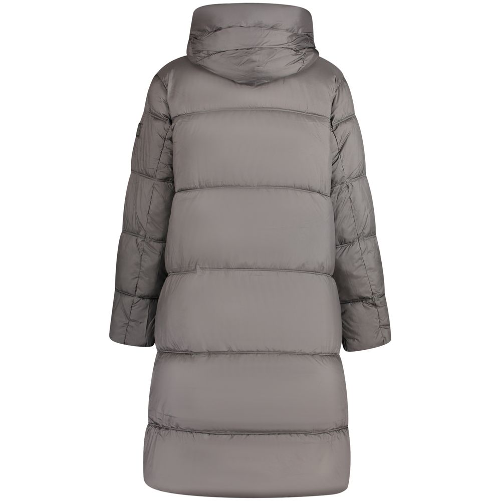 Black Polyester Womens Jacket