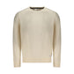 White Cotton Men's Top