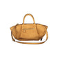 Brown Polyester Women's Bag with Adjustable Shoulder Strap