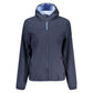 Blue Polyester Women's Jacket