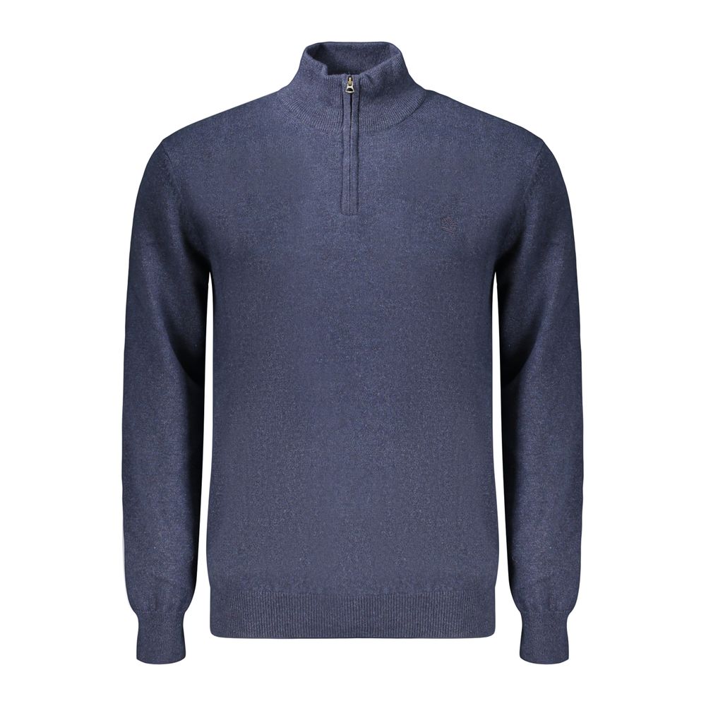 Blue Wool Men's Sweater