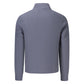 Blue Polyester Men's Sweatshirt