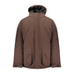 Brown Polyamide Men's Jacket