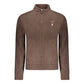Brown Polyester Men's Sweatshirt