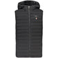 Black Polyester Men's Jacket