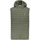 Green Polyester Men's Jacket