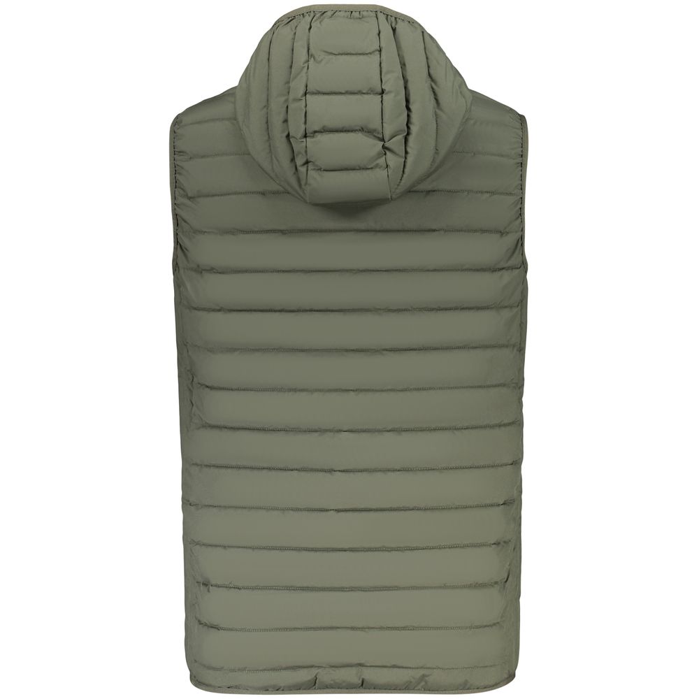 Green Polyester Men's Jacket
