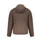 Brown Polyester Shell Jacket