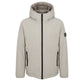 Beige Polyester Men Jacket
