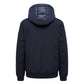 Blue Polyester Men Jacket